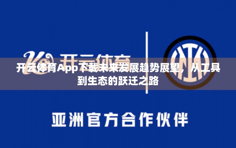 开云体育App下载未来发展趋势展望，从工具到生态的跃迁之路