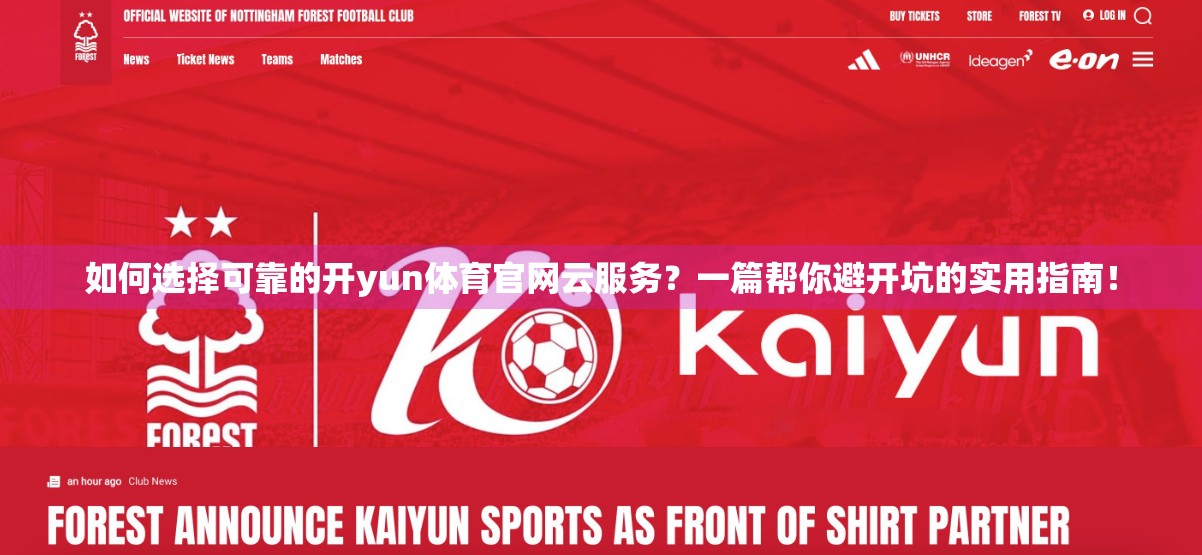 如何选择可靠的开yun体育官网云服务？一篇帮你避开坑的实用指南！